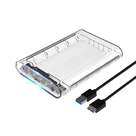 Hdd harddisk enclosure orico 3.5 inch sata usb 3.0 5Gbps transparent 3139U3 - Casing hard disk drive external 3.5&quot; transparan 3139-u3