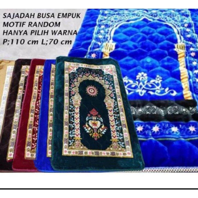 sajadah tebal atw sajadah empuk