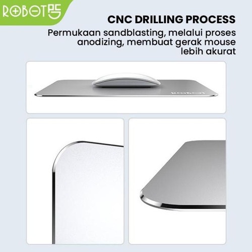 Robot RP03  Aviation Alumunium Mouse Pad