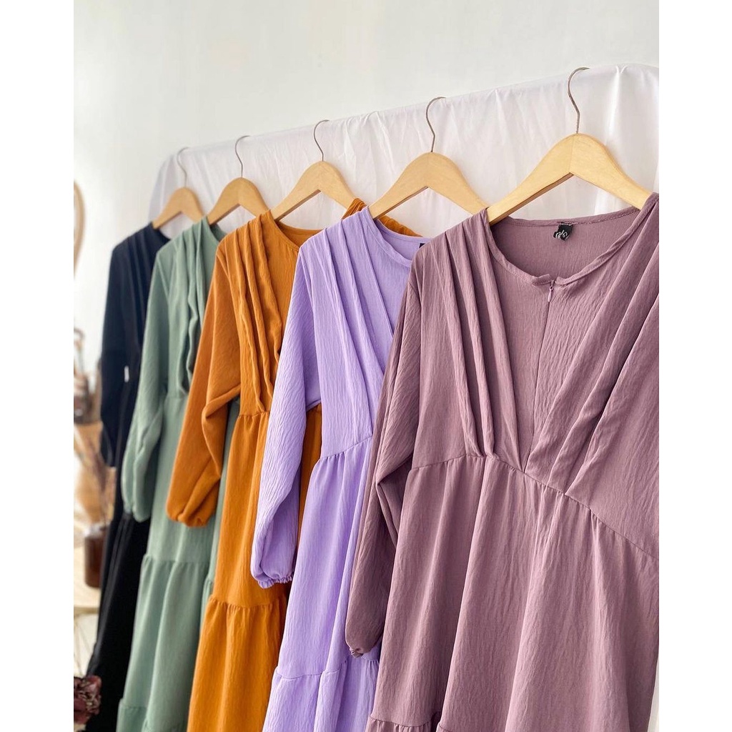 MISELA DRESS - DRESS WANITA - DRESS MUSLIM - DRESS OVERSIZE