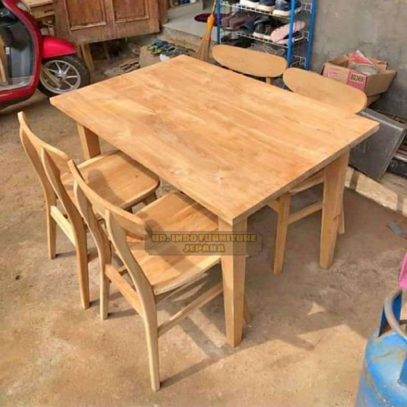 mebel murah kursi meja makan meja kursi cafe murah kayu jati jepara