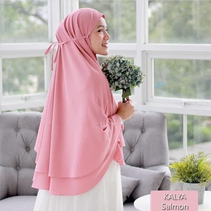 Jilbab Instan KAYLA Dua Layer NON PED Polycotton