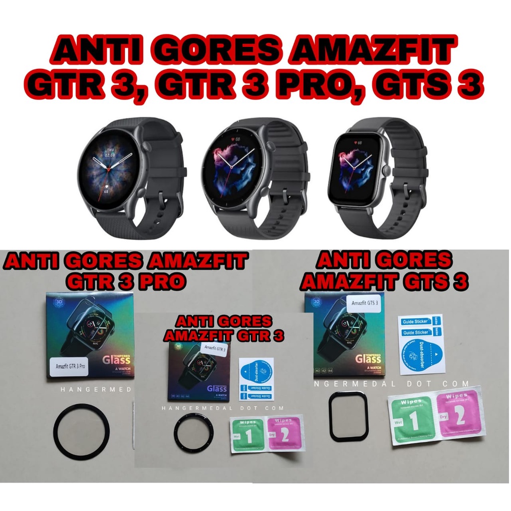 Anti Gores HUAWEI GT3 46MM 42MM AMAZFIT GTR 3 GTR 3 PRO GTS 3 HYDROGEL