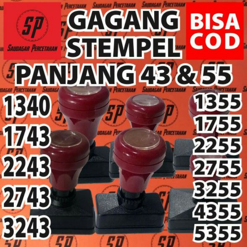 

Gagang Stempel Flash / Warna / Otomatis 1340 1355 1743 1755 2243 2255 2743 2755 3243 3255 4355 5355