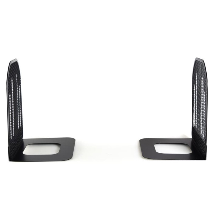 

Gilaa!!! Standing Book Wire Mesh Bookend Pengganjal Buku - Hitam Limited