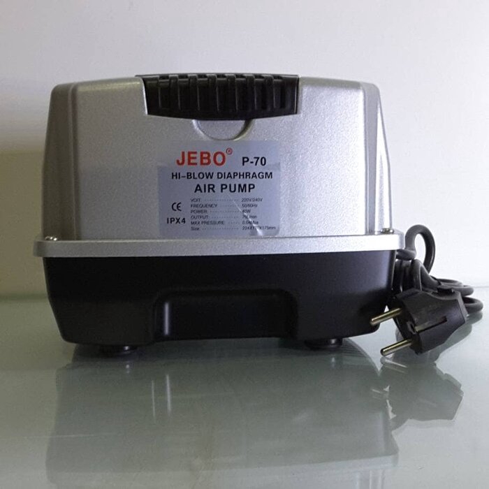 JEBO P70 P-70 Pompa Udara Aerator Air Pump Airator Aquarium Kolam Ikan