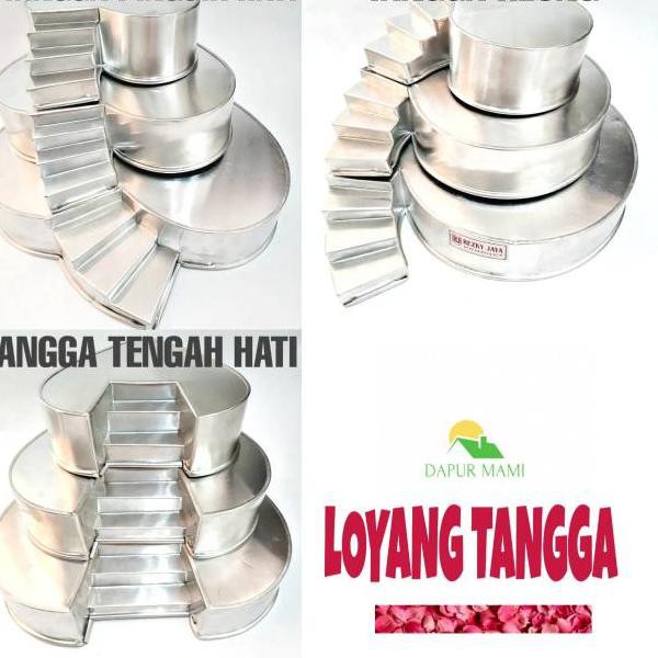Lagi Tren.,hxz-389   DAPURMAMI LOYANG NASI KUNING TUMPENG HIAS BERTINGKAT TANGGA CETAKAN PENCETAK