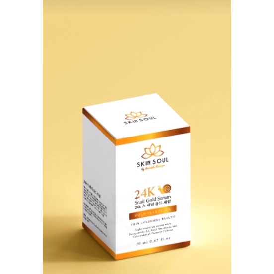 (READY STOCK) SERUM WAJAH GOLD 24K SKINSOUL BY AMANDA MANOPO FACE SERUM SKIN SOUL BRIGHTENING-4
