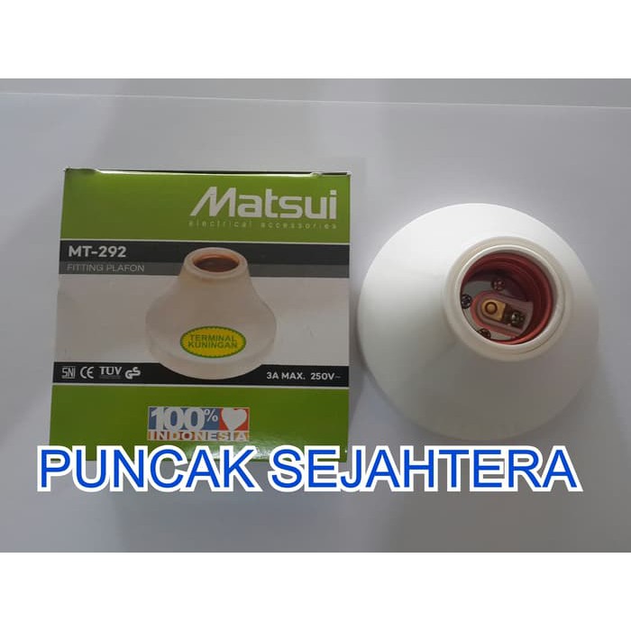 Fiting / Fitting Plafon Matsui Bulat