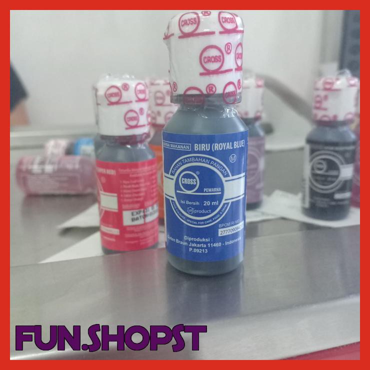 

CROSS PEWARNA BIRU (ROYAL BLUE) 20ML