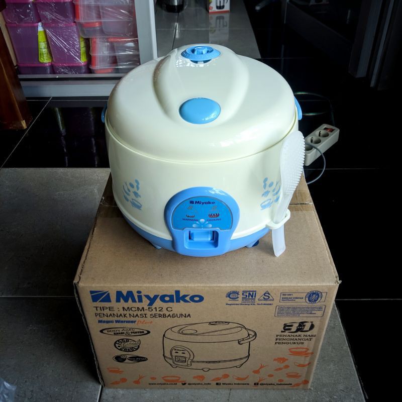 Magiccom Miyako Mcm-512 C 1,2 L 1.2 Liter Magic com Magicom Rice Cooker mcm512 512C Penanak Nasi