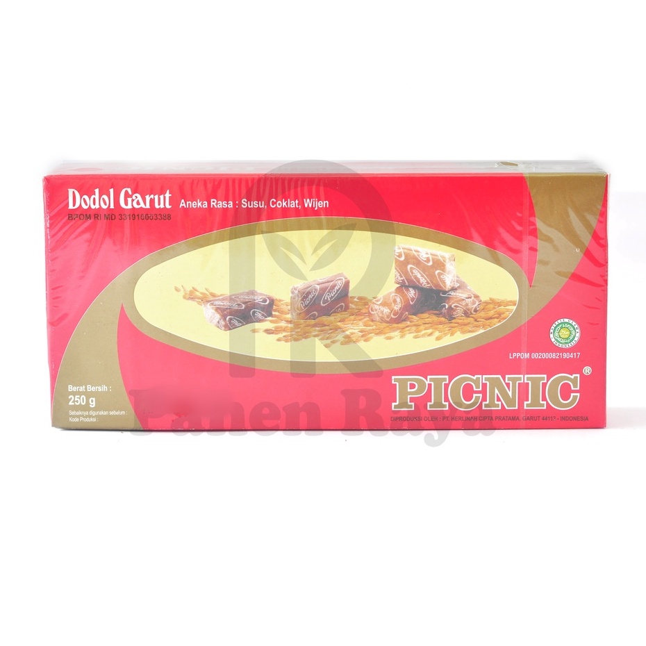 

Dodol Garut Picnic Kecil 250gr