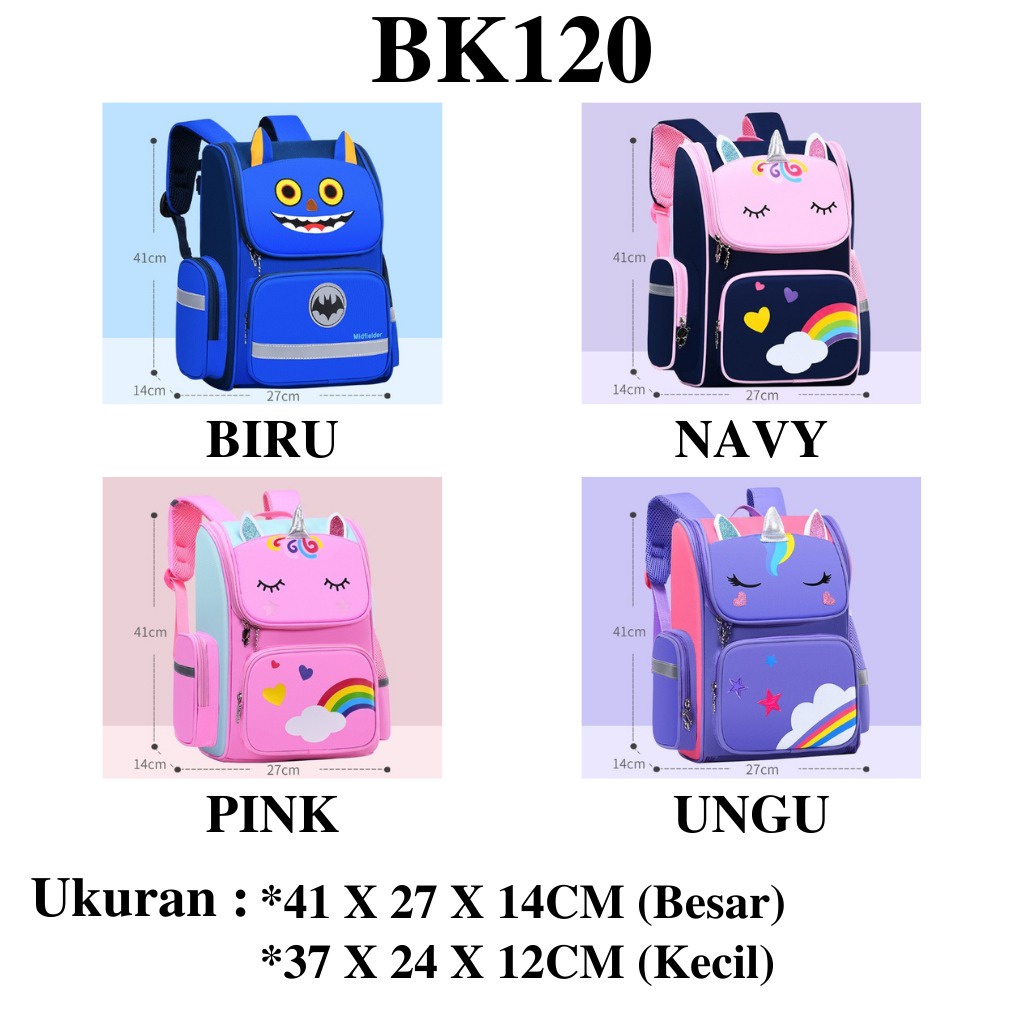 MIKADO - BK120 TAS SEKOLAH TAS RANSEL ANAK TAS ANAK TAS SEKOLAH ANAK TAS ANAK TK TAS RANSEL SEKOLAH