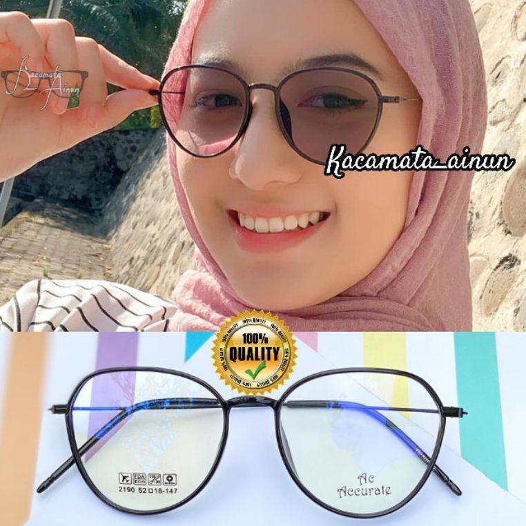 Frame kacamata minus | kacamata anti radiasi | kacamata pria / wanita | F 2190 B5R8