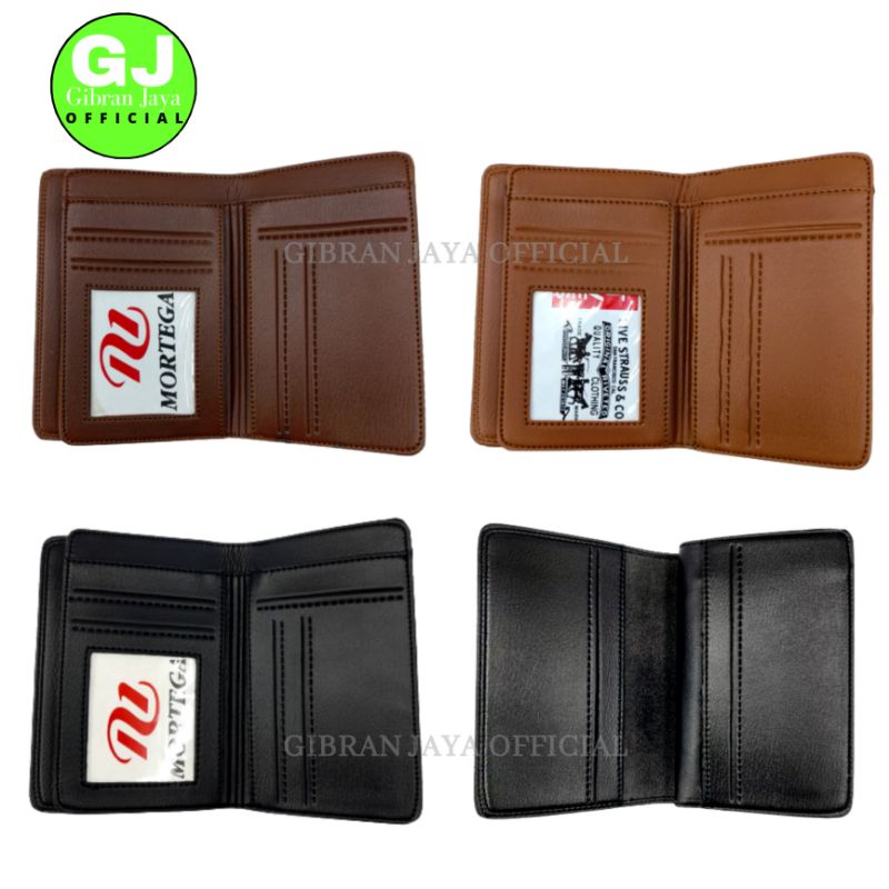 Dompet Pria dan Wanita Kulit Sintetis 8 Slot Card M