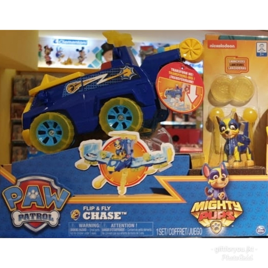 Jual Paw Patrol Mighty Pups Chase 