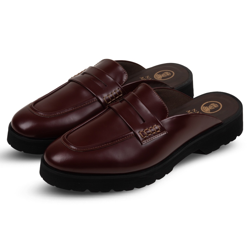 Yuri Penny Maroon - Nappa Milano - Sandal Unisex