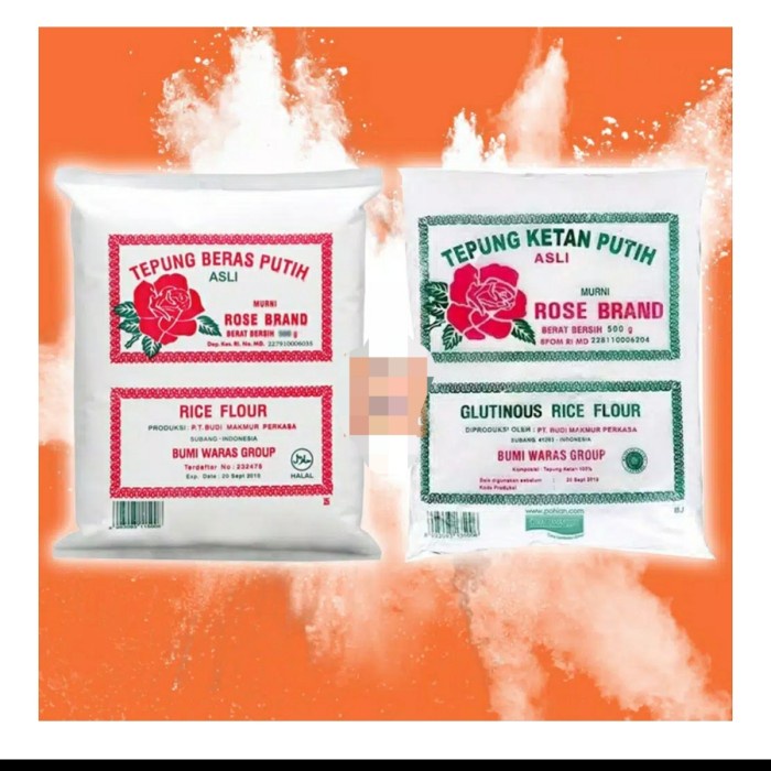 

cs01477 Tepung Beras Rose Brand - Ketan Da01D100