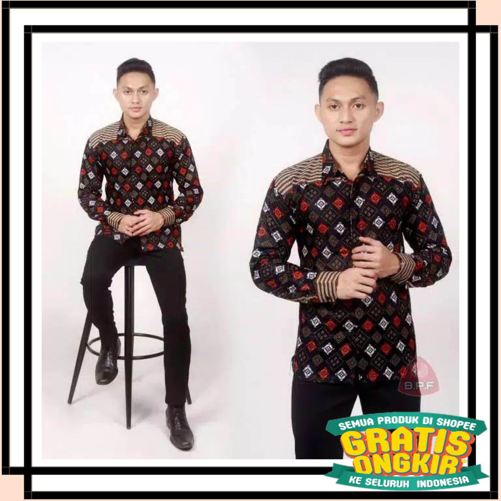 TERBARU TERMURAH TERKINI TERLARIS SEMARANG BAJU MURAH / BSWART BATIK HRB026 BATIK IPNU IPPNU BATIK