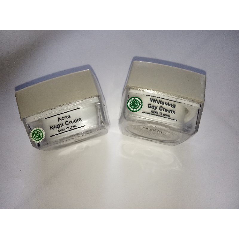 Preloved Ms Glow (whitening day cream+acne night cream)