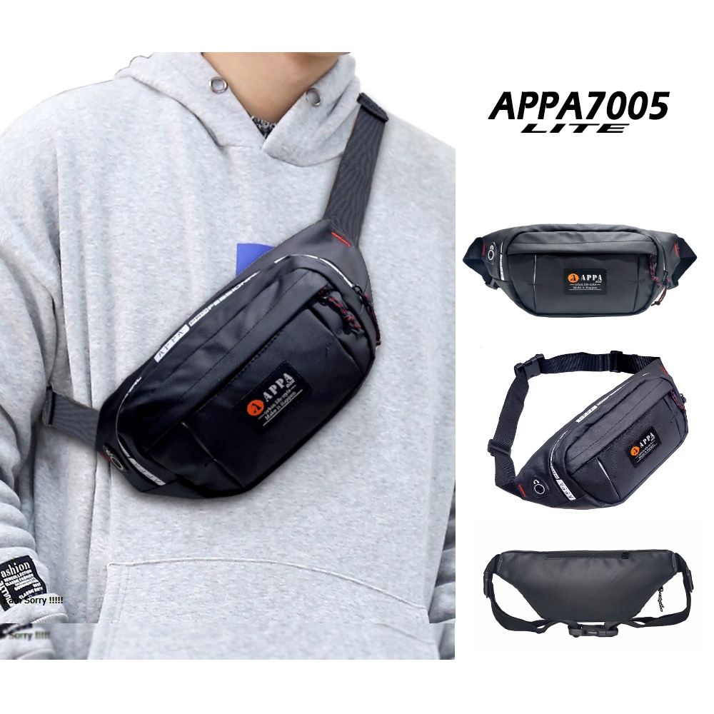 TERBARU !!! Waistbag // Chestbag // slempang //Tas pinggang Original bahan Bimo waterproof LITE7005