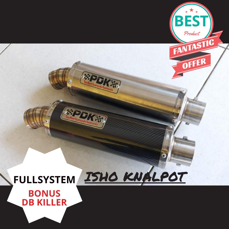 KNALPOT MOTOR RACING PDK CARBON MOTOR NINJA , CBR LOKAL , CBR 150 , CBR 250 GROSIR MURAH PURBALINGGA