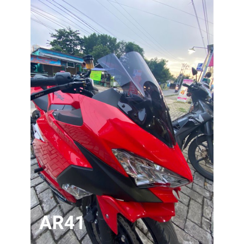 Windshield Ninja 250 Fi 2018 Model ZERO GRAVITY HOTBODIES by AR41