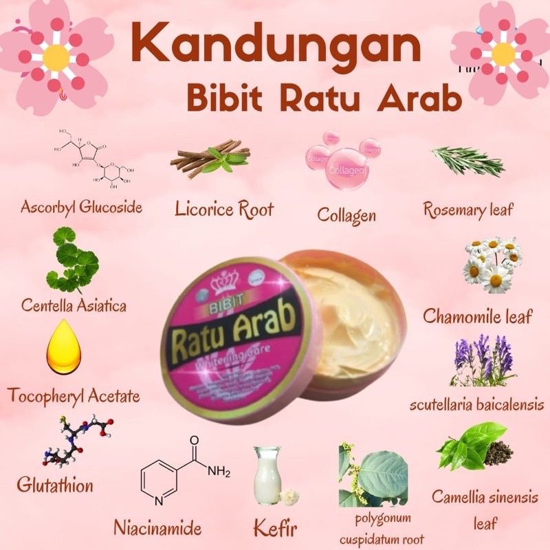 Ratu Arab original BPOM lulur tubuh