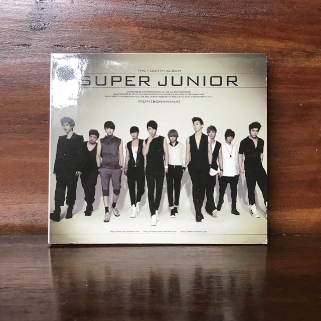 Super Junior ‘Bonamana’ 4th Album