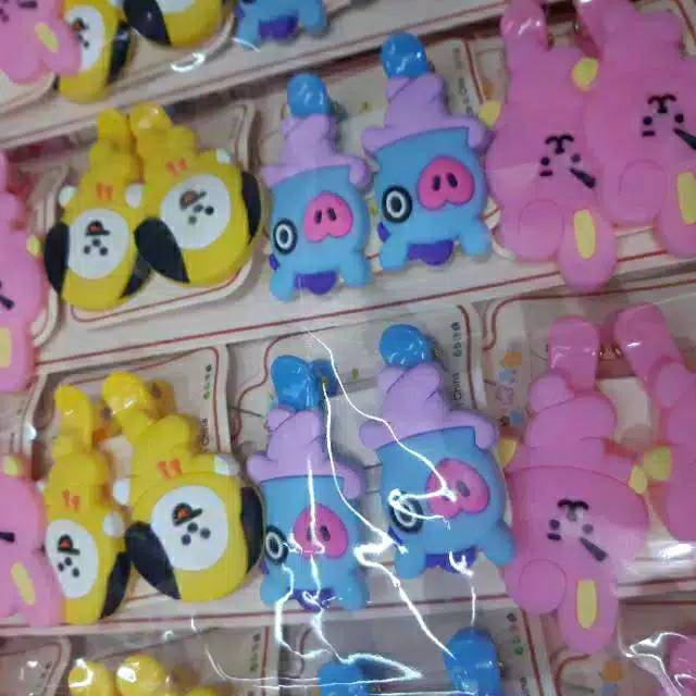 jepit rambut anak dan remaja BT21 atau bts pasangan