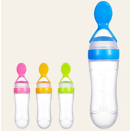 Sendok Makan Bayi Sendok Mangkok Silicone Squeeze M005