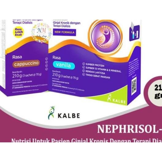 

NEPHRISOL - D Vanila 231 gram - cappucino