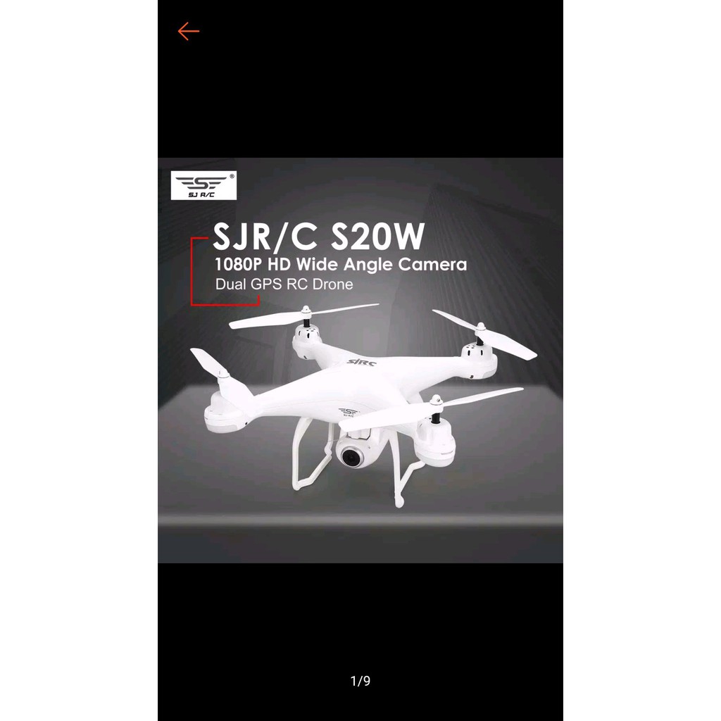 sjrc s20w drone