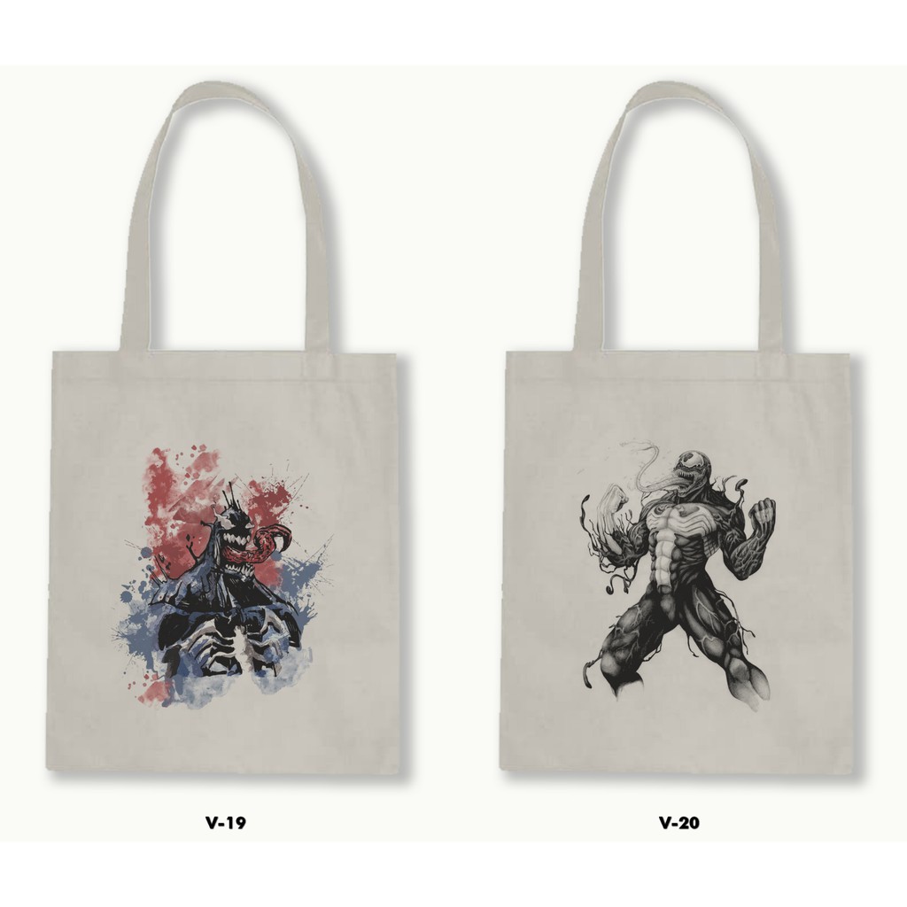 TOTE BAG BLACU -  VENOM .01