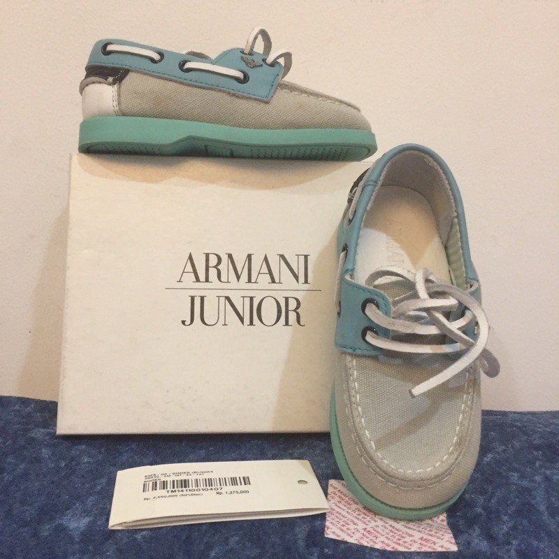 Armani sepatu anak laki laki ORIGINAL