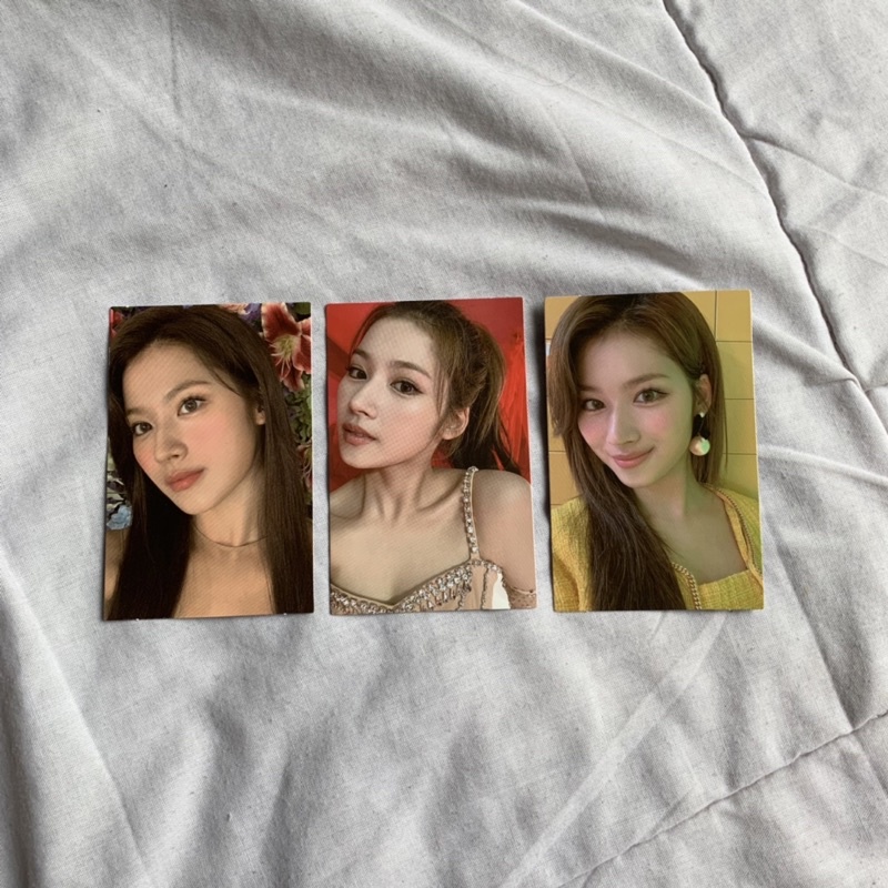 Twice sana eyes wide open photocards