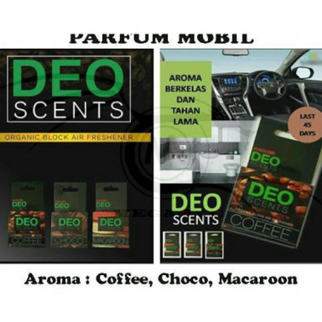 PARFUM DEO SCENTS COFFEE - PARFUM PENGHARUM RUANGAN DAN MOBIL AROMA KOPI