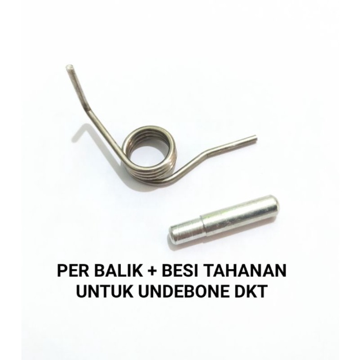 Per balik Tuas pedal Rem + tahanan besi untuk underbone copy Dkt non disc