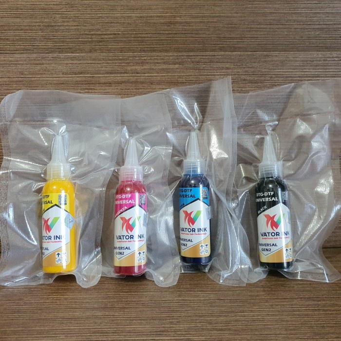 TINTA VATOR UNIVERSAL GEN 2 DTG DTF 100ml - 250ml | TINTA SABLON DTG  | TINTA DTF DTG DST CMYK