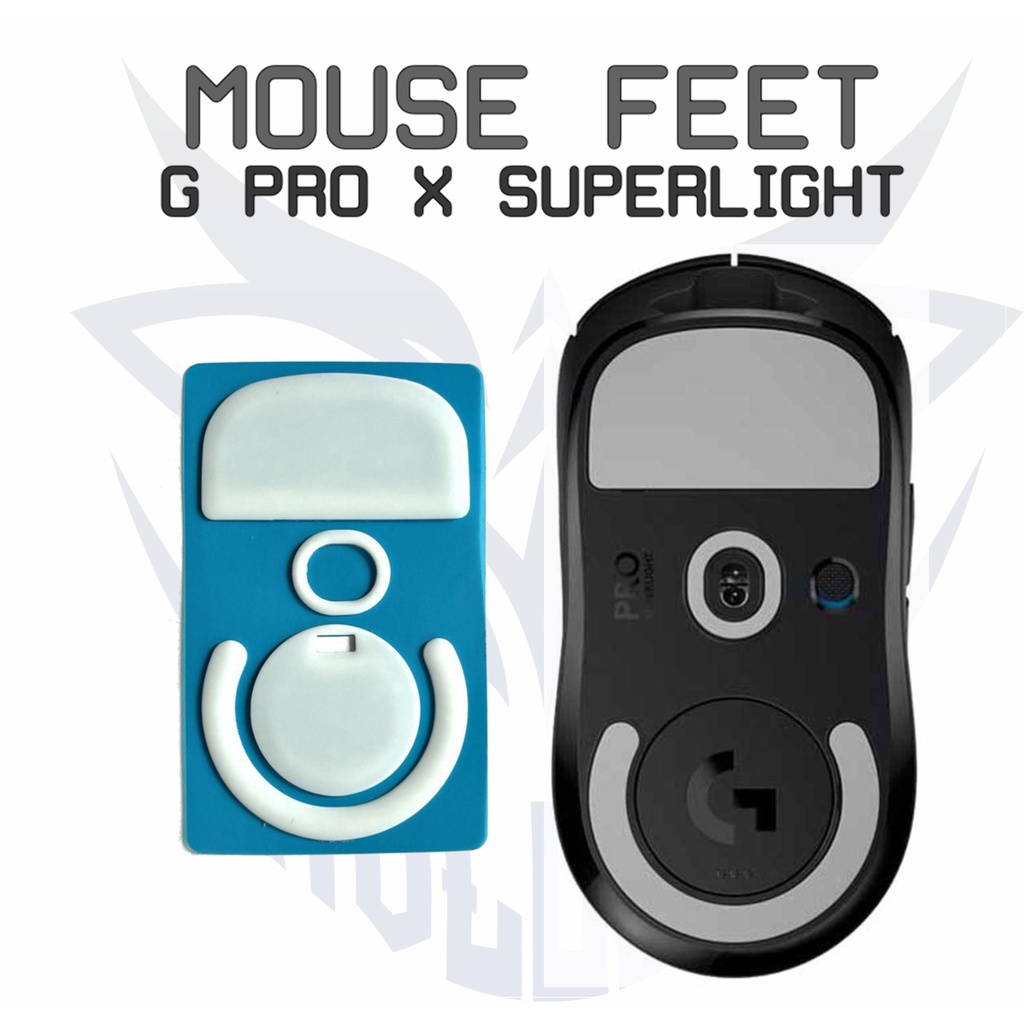 Mouse Feet Glide Logitech G PRO X SUPERLIGHT - Mousefeet Skates PTFE