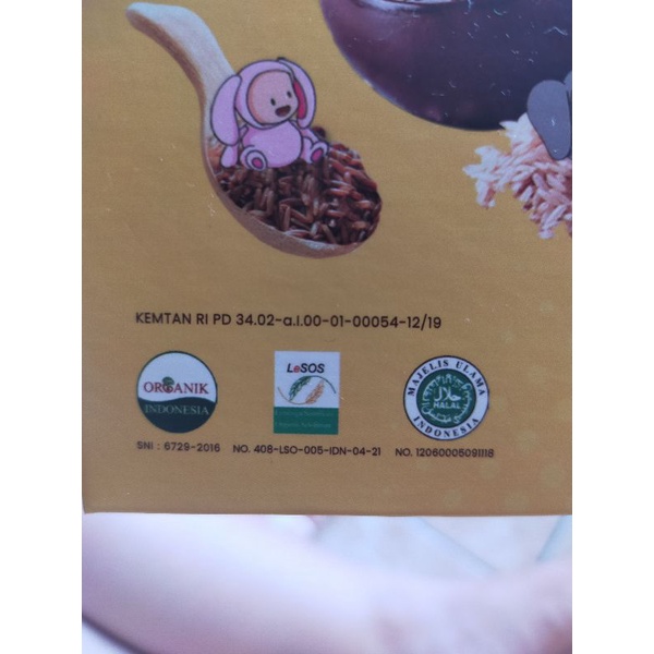 BUMBU BUNDA BERAS SEHAT BERAS MPASI ORGANIK 100gr BERAS BB BOOSTER