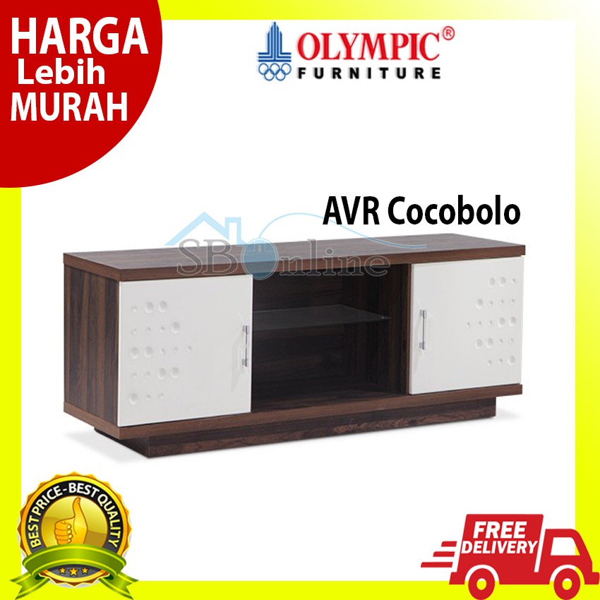 Meja TV / Rak TV by Olympic - AVR Cocobolo