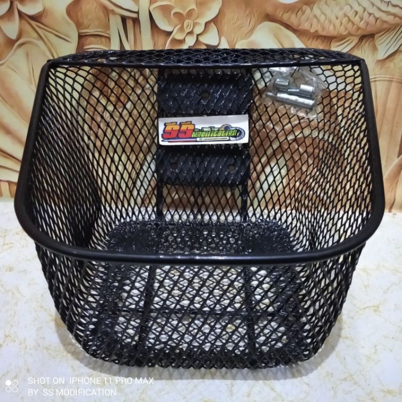 Keranjang depan mio sporty hole 3