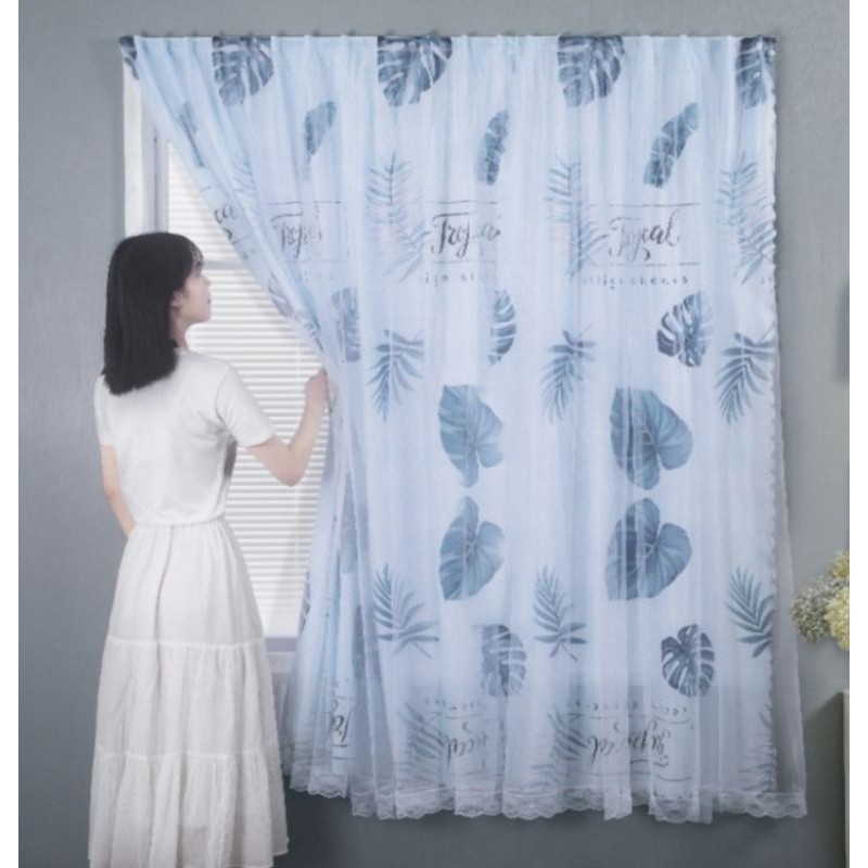 Tirai Gorden Kamar Tidur Murah Pasang Tanpa Bor