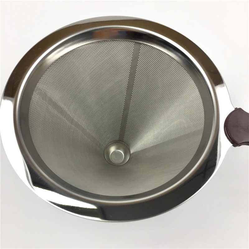 Filter Penyaring Kopi V60 Cone Coffee Dripper Filter Size Small - F-401 - Silver