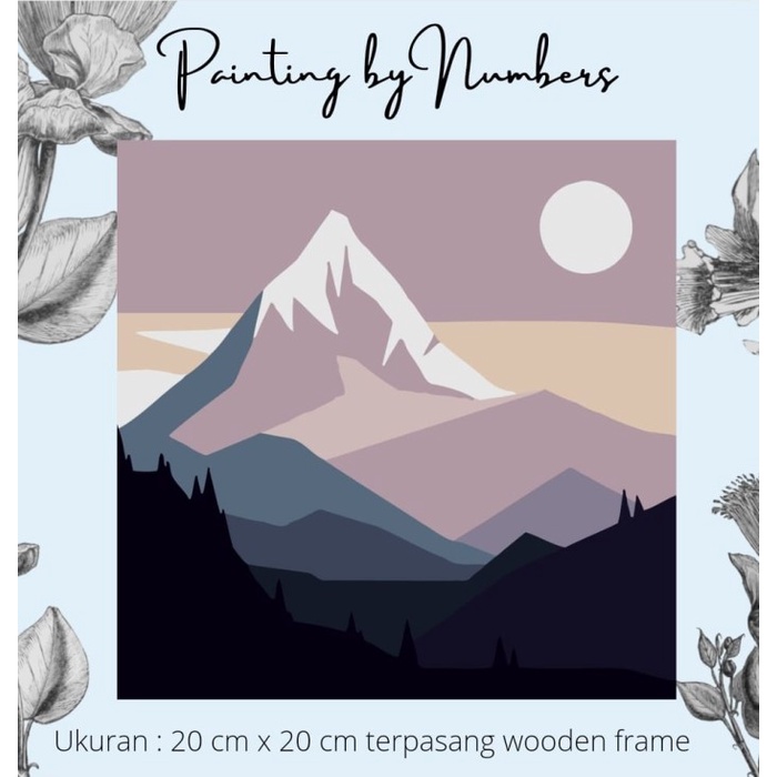 

Produk Terbaru Diy Painting By Number 20X20Cm Kerajinan Tangan - Ice Mountain