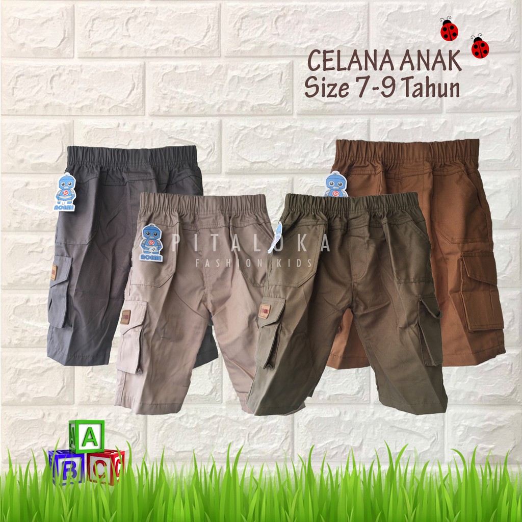  Celana  Pendek  Anak  Cargo  Pants 7 9 Tahun Shopee Indonesia