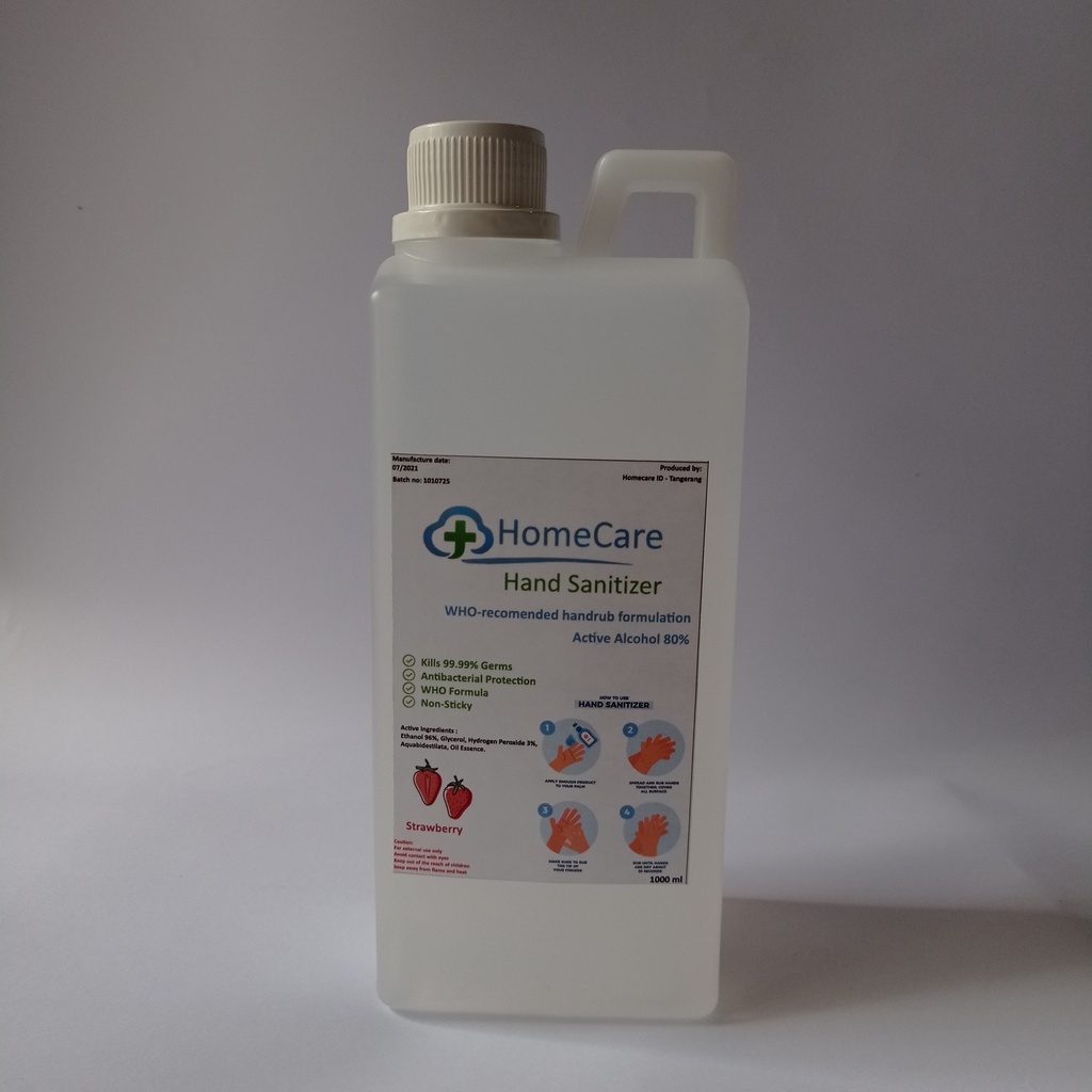 Promosi  Hand Sanitizer WHO Formula 1 Liter Gel dan Cair