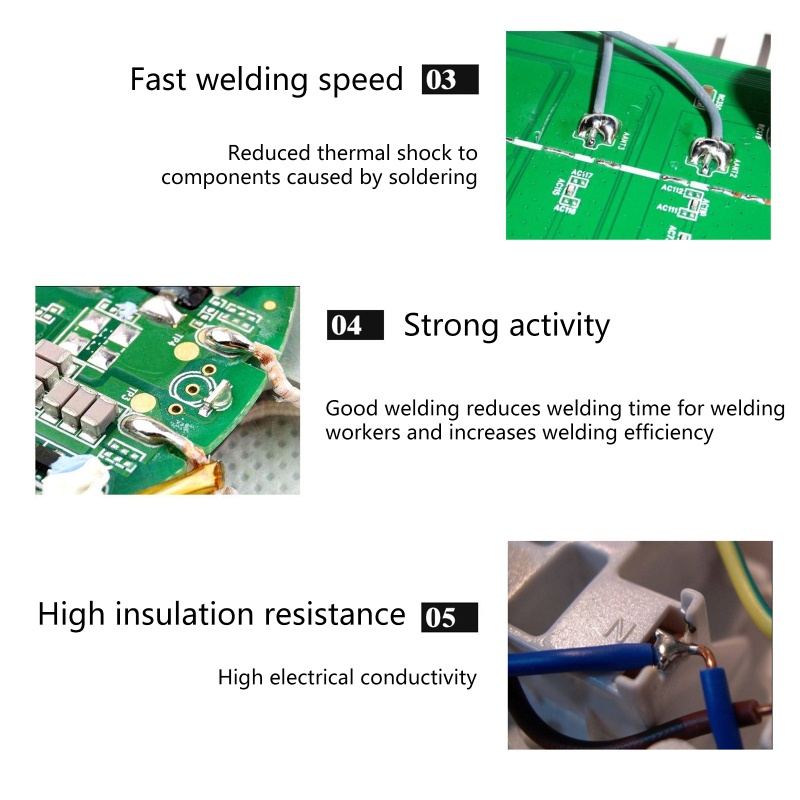 Kawat Timah Solder Bebas Timah Ukuran 0.8 / 1.0mm