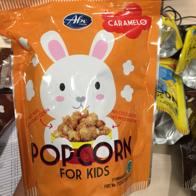 

Popcorn for kids abe food 80gr
